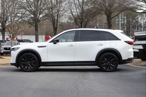 Rhodium White Premium 2025 Mazda CX-90 PHEV Premium Sport
