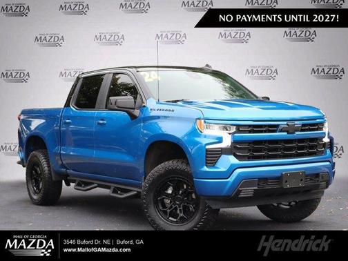Glacier Blue Metallic 2024 Chevrolet Silverado 1500 RST