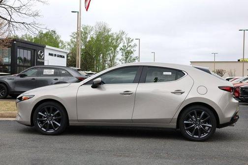 Platinum Quartz Metallic 2026 Mazda Mazda3 FWD w/Preferred Package