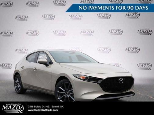 Platinum Quartz Metallic 2026 Mazda Mazda3 FWD w/Preferred Package