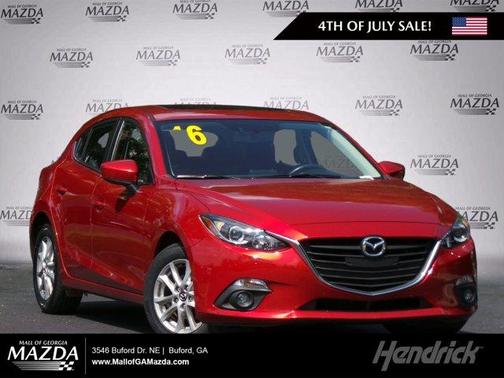 Soul Red Metallic 2016 Mazda Mazda3 i Grand Touring