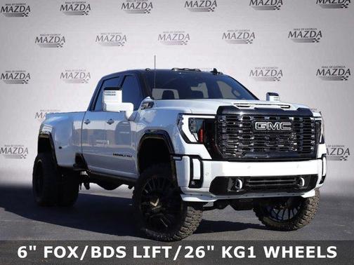Glacier White Tricoat 2026 GMC Sierra 3500 Denali