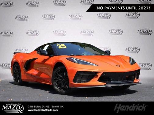 Sebring Orange Tintcoat 2025 Chevrolet Corvette Stingray w/2LT