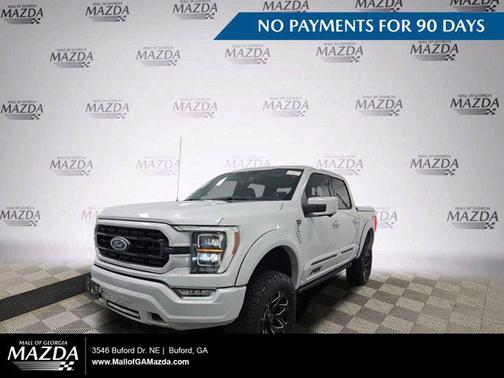 SPACE WHITE METALLIC 2021 Ford F-150 Lariat