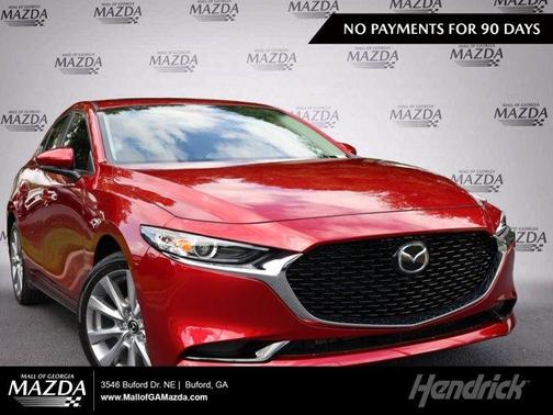 Soul Red Crystal Metallic 2026 Mazda Mazda3 FWD w/Preferred Package