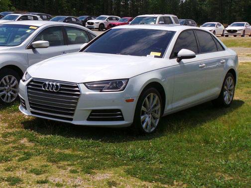 White 2017 Audi A4 2.0T Premium