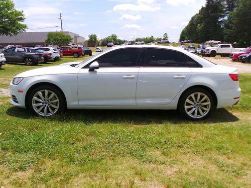 White 2017 Audi A4 2.0T Premium