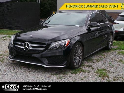 Black 2018 Mercedes-Benz C-Class C 300