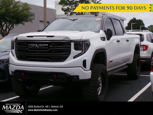 Summit White 2022 GMC Sierra 1500 AT4