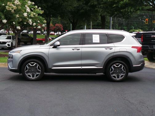 Shimmering Silver 2022 Hyundai SANTA FE Limited