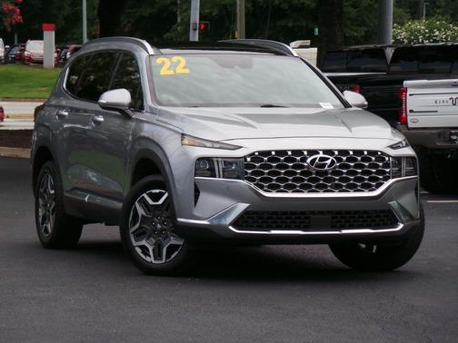 Shimmering Silver 2022 Hyundai SANTA FE Limited