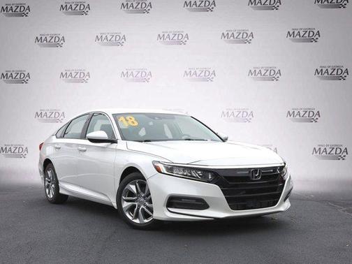 White 2018 Honda Accord LX
