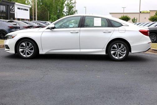 White 2018 Honda Accord LX