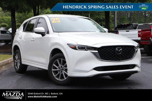 Rhodium White Metallic 2025 Mazda CX-5 2.5 S Select Package