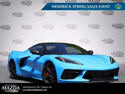 Rapid Blue 2021 Chevrolet Corvette Stingray w/3LT