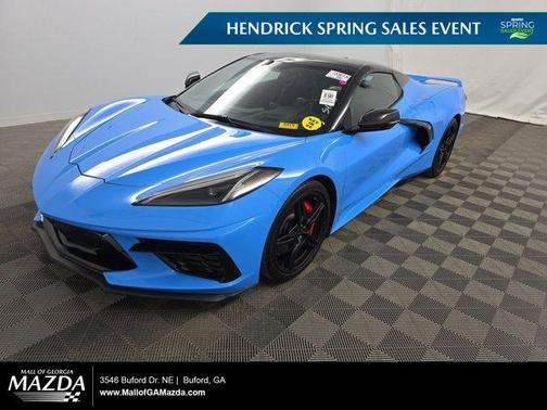 Rapid Blue 2021 Chevrolet Corvette Stingray w/3LT