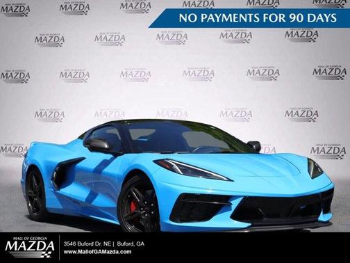 Rapid Blue 2021 Chevrolet Corvette Stingray w/3LT