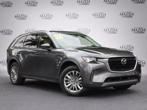 Machine Gray Metallic 2024 Mazda CX-90 3.3 Turbo Preferred Plus