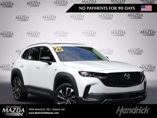 wind chill pearl 2025 Mazda CX-50 Hybrid Premium Plus Package