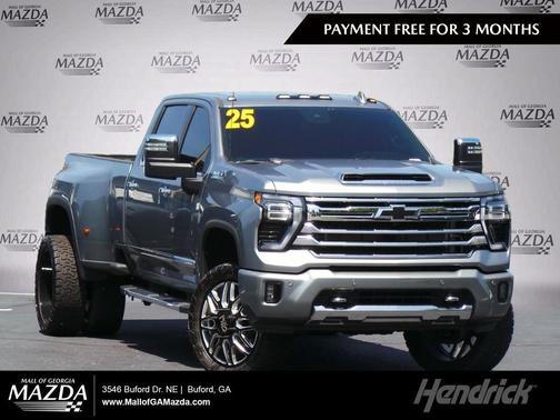 Sterling Gray Metallic 2025 Chevrolet Silverado 3500 High Country