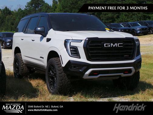 Onyx Black 2026 GMC Yukon AT4 4WD