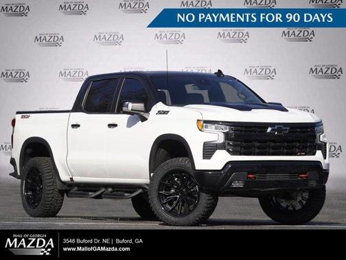 Summit White 2025 Chevrolet Silverado 1500 LT Trail Boss
