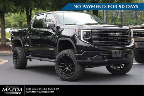 Onyx Black 2024 GMC Sierra 1500 Elevation