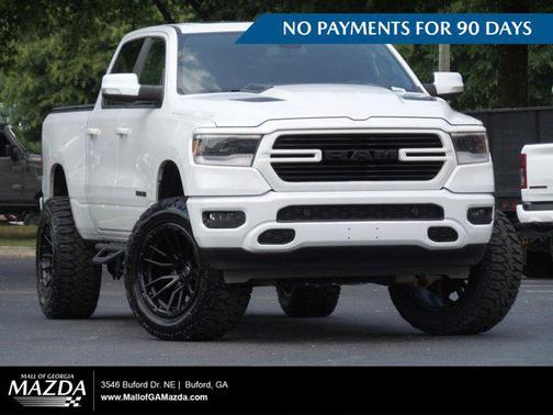 Bright White Clearcoat 2019 RAM 1500 Rebel