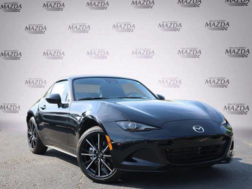 Jet Black Mica 2026 Mazda MX-5 Miata RF Grand Touring