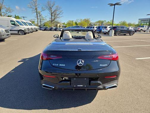 Black 2026 Mercedes-Benz CLE 300 4MATIC Cabriolet