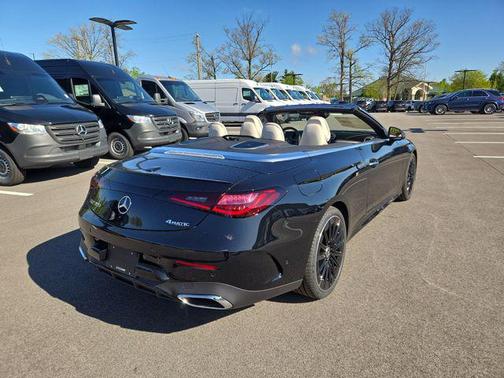 Black 2026 Mercedes-Benz CLE 300 4MATIC Cabriolet