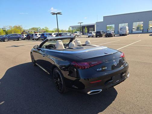 Black 2026 Mercedes-Benz CLE 300 4MATIC Cabriolet