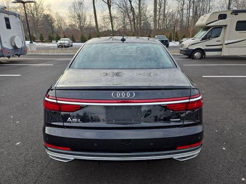 Mythos Black Metallic 2021 Audi A8 L 60