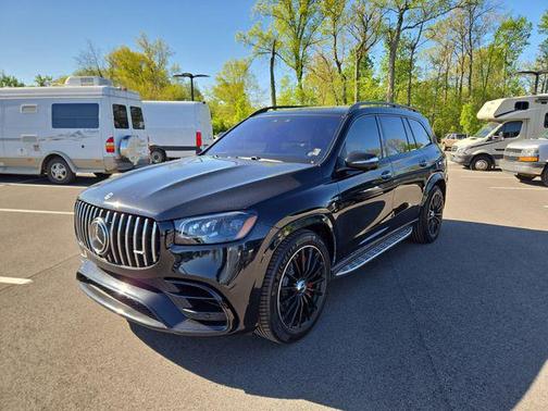 Obsidian Black Metallic 2022 Mercedes-Benz AMG GLS 63 Base