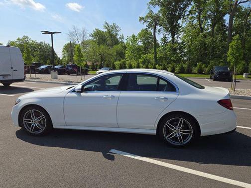 White 2019 Mercedes-Benz E-Class 4MATIC