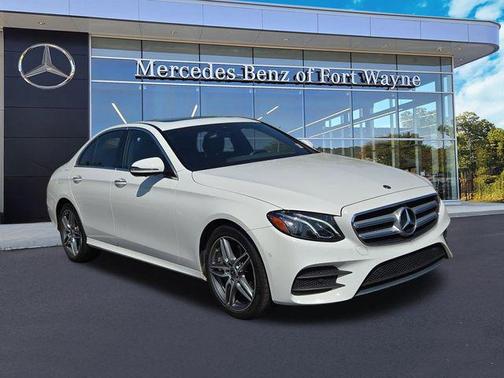 White 2019 Mercedes-Benz E-Class 4MATIC