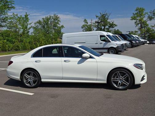 White 2019 Mercedes-Benz E-Class 4MATIC