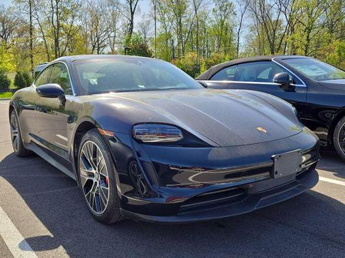 Black 2020 Porsche Taycan 4S
