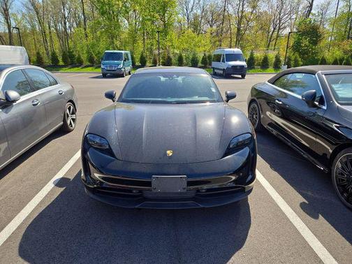Black 2020 Porsche Taycan 4S
