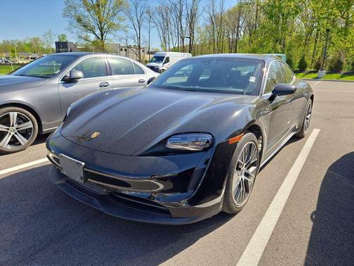 Black 2020 Porsche Taycan 4S