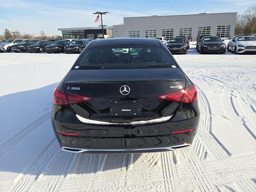 Black 2026 Mercedes-Benz C-Class C 300 4MATIC