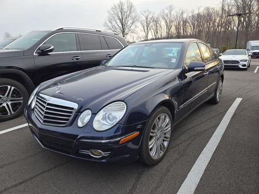 Capri Blue Metallic 2008 Mercedes-Benz E-Class E 350