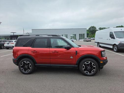 Rapid Red Metallic Tinted Clearcoat 2021 Ford Bronco Sport Outer Banks