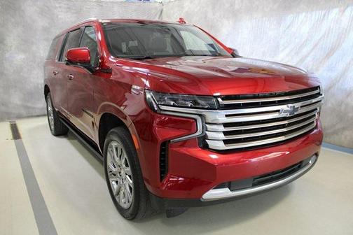 Cherry Red Tintcoat 2021 Chevrolet Suburban 4WD High Country