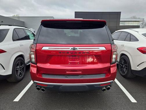 Cherry Red Tintcoat 2021 Chevrolet Suburban 4WD High Country