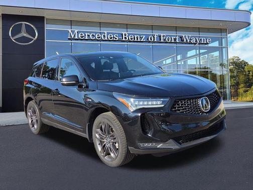 Black 2022 Acura RDX A-Spec Package