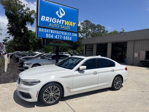 White 2018 BMW 530 530i