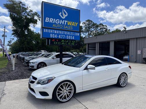 White 2015 Mercedes-Benz E-Class 4MATIC
