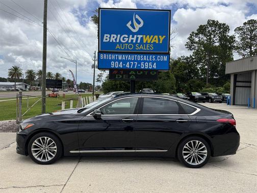 Caspian Black 2017 Genesis G80 3.8