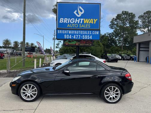 Black 2005 Mercedes-Benz SLK-Class SLK350 Roadster